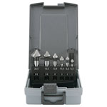 Toolcraft 1614138 Countersink Set 6-Piece HSS For Deburring