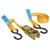 Toolcraft 2270444 Double Strap Ratchet 250 daN 5m x 25mm Secure Attach