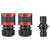Toolcraft 2302357 Quick Connector 13-16 mm Hose Coupling 13 mm Tail