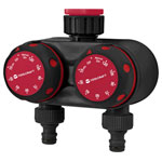 Toolcraft 2302367 Irrigation Control 2-Zone TPR Mechanical Water Timer