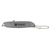 Toolcraft 2347939 Mini Carpet Knife 84mm Key Ring 3 Blades Aluminium