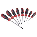 Toolcraft 96029C1124 Workshop Screwdriver Set 8-Piece Ergonomic Grip