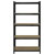 Toolcraft KCT20CP Heavy Duty Shelving 175kg 900x1800x400mm Metal/Fibreboard