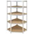 Toolcraft KPW77 Storage Rack 175kg Galvanized Metal Corner Unit MDF Shelves