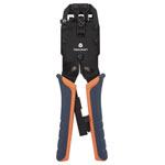 Toolcraft TO-4988586 Crimper RJ Connectors with Cutter & Strippers