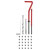 Toolcraft TO-5016570 Thread Rollers 30-Piece M4 Durable Set
