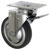 Toolcraft TO-5137929 Swivel Castor 100mm with Brake 80kg Load Capacity