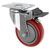 Toolcraft TO-5137956 Swivel Castor 100mm with Brake 125kg Capacity