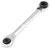 Toolcraft TO-5355795 Double-Ended Ratchet Wrench 10-19mm 4-in-1 Model