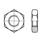 Toolcraft TO-5447670 Hexagonal Nuts Brass M2.5 DIN 439 100 pcs