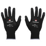 Toolcraft TO-5621487 Gloves Size 9 Polyamide/Nitrile EN 388 CAT II
