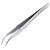 Toolcraft TO-5861037 Precision Tweezers 7A SA 55° Curved Stainless Steel