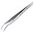 Toolcraft TO-5861037 Precision Tweezers 7A SA 55° Curved Stainless Steel