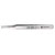 Toolcraft TO-5861040 Precision Tweezers Stainless Steel Flat/Rounded Tips