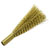 Toolcraft TO-5864076 Replacement Brush for Fibre Eraser Brass 4mm 12 Pack