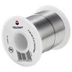 Toolcraft 2160421 Lead-Free Solder Wire Sn993Cu07 Halogen-Free 100g