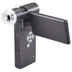 Toolcraft TO-6530181 Microscope Camera 12MP 300x Zoom 4 LCD Rechargeable