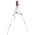 Toolcraft TO-6541716 Tripod Silver 51-150cm 2.5kg Load Aluminium