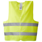 Toolcraft TO-6542478 Safety Vest Neon Yellow Universal Size EN ISO 20471