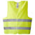 Toolcraft TO-6542478 Safety Vest Neon Yellow Universal Size EN ISO 20471