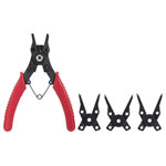 Toolcraft TO-6679764 Circlip Pliers 10-50mm 90° Tip Replaceable Heads