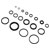 Toolcraft TO-6680046 O-Ring Set 225pcs Rubber Sealing Rings Assortment