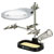 Toolcraft ZD-10MB Third Hand: Clips Magnifier LED Iron Stand
