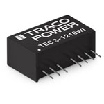 TracoPower TEC 3-2411WI DC/DC Converter 24V DC 600mA 3W 1 Output