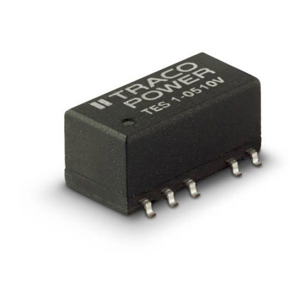 TracoPower TES 1-1221V DC/DC Converter SMD 12V 5V/-5V 800mA 1W 2 O...