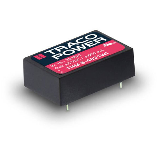 TracoPower THM 6-0511WI DC/DC Converter 5V 1.2A 6W 5000VAC Medical...