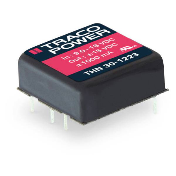 TracoPower THN 30-1212 DC/DC Converter 12V 2.5A 30W Ultra-Compact ...