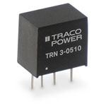 TracoPower TRN 3-1215 DC/DC Converter 12V-24V 125mA SIL Casing Compact