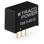TracoPower TSR 2-2465 DC/DC Converter 24V-6.5V 2A Compact SIL Casing