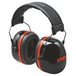 uvex 2630030 K30 protective ear caps with foldable headband 36 dB