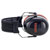 uvex 2630030 K30 protective ear caps with foldable headband 36 dB