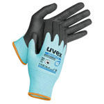 Uvex 6004408 phynomic cut-proof gloves size 8 oil-grip touch-screen