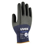 uvex 6006208 phynomic pro gloves size 8 non-slip moisture-repellent