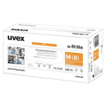 uvex 6016808 u-fit lite disposable gloves size M 100 pcs EN certified