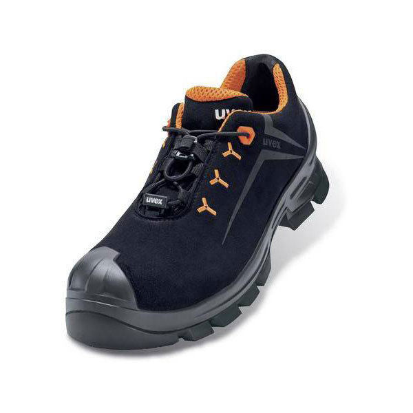 uvex 6528244 MACSOLE footwear ESD S3 Size 44 Black/Orange 1 Pair
