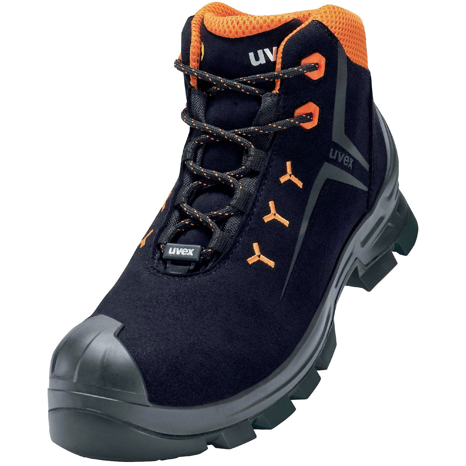 Uvex 6529244 Uvex 2 Safety Boots ESD S3 Black Red EU 44 Pair Rapid uvex-6529244-uvex-2-safety-boots-esd-s3-black-red-eu-44-pair-rapid