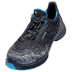 uvex 6834242 6834 safety shoes size 42 S1P black/blue light ESD compliant