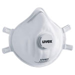 uvex 8742310 Silv-Air Valved Dust Mask FFP3 3pcs EN 149:2001+A1:2009