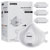 uvex 8762310 silv-Air Dust Mask FFP3 Valved 15 pcs EN149:2001+A1:2009