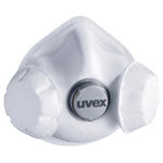 uvex 8787333 silv-Air exxcel Valved Dust Mask FFP3 Reusable 3 pcs