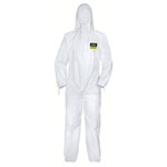 uvex 8849714 disposable overall 3XL white type 5/6 chemical protection