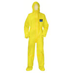 uvex8849811 disposable overall yellow L type 3 chemical protection