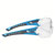 uvex 9128265 pheos nxt safety glasses UV protection Blue Anthracite EN166