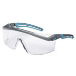 uvex 9164275 astrospec safety glasses UV protection EN166/170 blue-grey