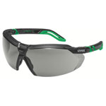 uvex 9183041 i-5 safety glasses black/green max security comfort