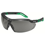 uvex 9183043 i-5 safety glasses black/green max security comfort